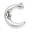 Tibetan Style Alloy  2-Loop Link Pendants TIBE-Q075-12AS-LF-2