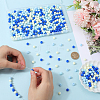 500Pcs Rubberized Style Imitated Silicone Acrylic Beads OACR-SP0001-33D-3