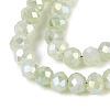 Dyed Crackle Imitation Jade Glass Beads Strands EGLA-Q131-02A-02-3