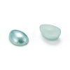 ABS Plastic Imitation Pearl Cabochons SACR-R749-6x4mm-M-2