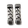 304 Stainless Steel Twisted Chain Shape Links STAS-D382-12AS-1
