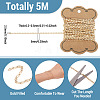 Brass Link Chains CHC-TA0001-40C-3