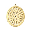 304 Stainless Steel Pendants STAS-V004-03G-1