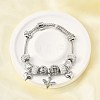 Alloy European Beads Charm Bracelets BJEW-F495-13P-1