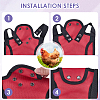 Polyester Chicken Saddle Apron AJEW-CP0008-61A-5