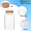 Glass Jar Glass Bottles Bead Containers AJEW-SP0003-91C-5