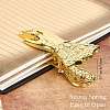 Alloy Hand Shaped Bookmark Clip AJEW-CP0006-94B-G-5