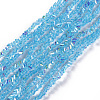 Electroplate Glass Beads Strands EGLA-E057-01A-2