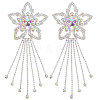 Glass Rhinestone Tassel Cabochons FIND-WH20008-30A-1