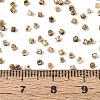 Spray Painted Picasso Cylinder Glass Seed Beads GLAA-T028-12A-11-4
