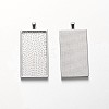 Alloy Pendant Cabochon Settings X-PALLOY-A15647-N-NF-1