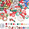 Christmas DIY Bangles Jewelry Making Kit DIY-SC0026-16-1