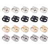 32Pcs 4 Colors Alloy Cord Locks FIND-DC0006-20-1