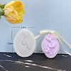 Flower Food Grade DIY Pendant Silicone Molds PW-WG62604-03-1