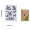 PET Plastic Hollow Out Drawing Painting Stencils Templates DIY-WH0284-020-2