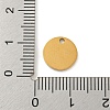 Ion Plating(IP) 304 Stainless Steel Pendants FIND-M017-02G-R-3