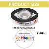 22M Flat Cotton Ribbon SRIB-WH0024-01-2