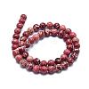 Natural Imperial Jasper Beads Strands G-A175B-8mm-08-2