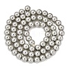 Eco-Friendly Dyed Glass Pearl Round Beads Strands HY-A002-6mm-RB010-5