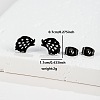 201 Stainless Steel Stud Earrings FS-WGB18B1-16-1