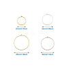 Brass Wine Glass Charm Rings KK-CD0001-05-10