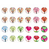 24Pcs 12 Style Glass Cabochon GLAA-TA0001-71-3