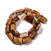Natural Crazy Agate Beads Strands G-T047-B18-01-3