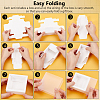 Cardboard Drawer Gift Storage Boxes with Clear Cover CON-WH0092-72A-01-4