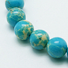 Synthetic Imperial Jasper Beads Strands G-H014-5-1-2