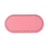 PU Leather Oval Bag Bottom FIND-PH0016-002C-1