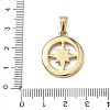 304 Stainless Steel Pendants STAS-A140-01B-G-3