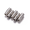 Tarnish Resistant 304 Stainless Steel Locking Tube Magnetic Clasps STAS-H019-3-1