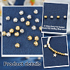   20Pcs 2 Colors Fancy Cut Faceted Round 925 Sterling Silver Beads STER-PH0001-72-4