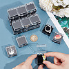 Plastic Badge Storage Gift Box CON-WH0099-07A-3