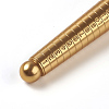 Brass Ring Size Sticks TOOL-WH0098-02G-2