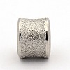 Stainless Steel Textured Beads X-STAS-M003-12P-1