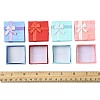 8Pcs 4 Colors Valentines Day Presents Packages Cardboard Ring Boxes CBOX-FS0001-07-5
