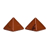 Natural Red Agate Orgonite Pyramid Display Decorations G-C186-07D-1