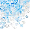 100G Transparent & Opaque Acrylic Beads TACR-TA0001-57D-3
