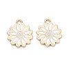 Alloy Enamel Pendants ENAM-G235-04G-01-1