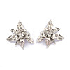 Zinc Alloy Stud Earrings for Women WGD1381-02-1