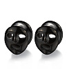 Halloween Ghost Face Brass and Alloy Ear Tunnels FS-WGACCDC-12-1