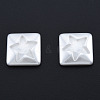 ABS Plastic Imitation Pearl Cabochons KY-N015-25-2