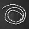 Natural Quartz Crystal Round Beads Strands G-J303-01-4mm-4