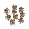 Tibetan Style Alloy Charms A-TIBEP-A123292-AB-FF-2