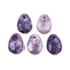 Natural Lepidolite Pendants G-N0325-15B-2