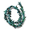 Synthetic Turquoise Dyed Beads Strands G-P507-04B-3