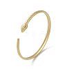 304 Stainless Steel Snake Cuff Bangles LS-BJEW-A003-02G-1