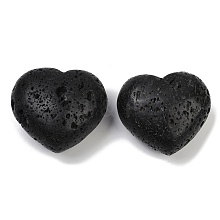 Heart Natural Lava Rock Palm Stone G-C186-03C