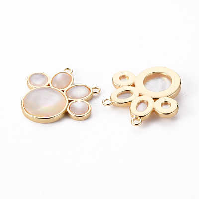 Brass Pendant Links KK-Q765-019-NF-1